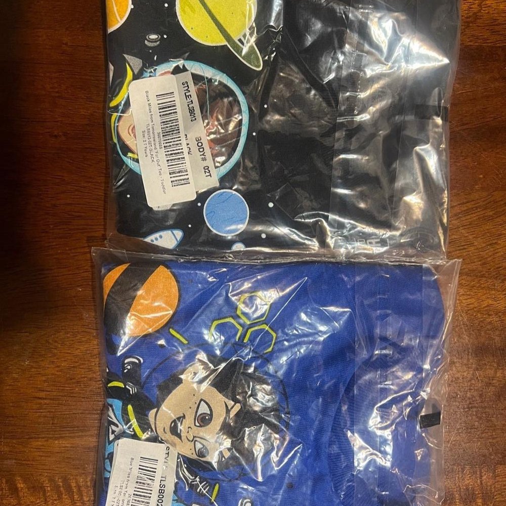 Lot of 2 Disney Miles From TomorrowLand Shirts Size 2T-New!!